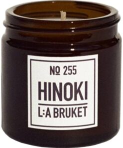 shop L:A Bruket 255 Scented Candle 50 gr. - Hinoki af LA Bruket - online shopping tilbud rabat hos shoppetur.dk