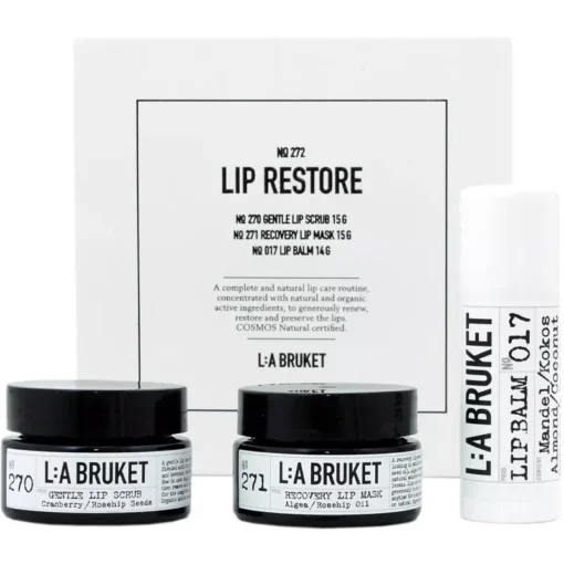 shop L:A Bruket 272 Lip Restore Kit af LA Bruket - online shopping tilbud rabat hos shoppetur.dk