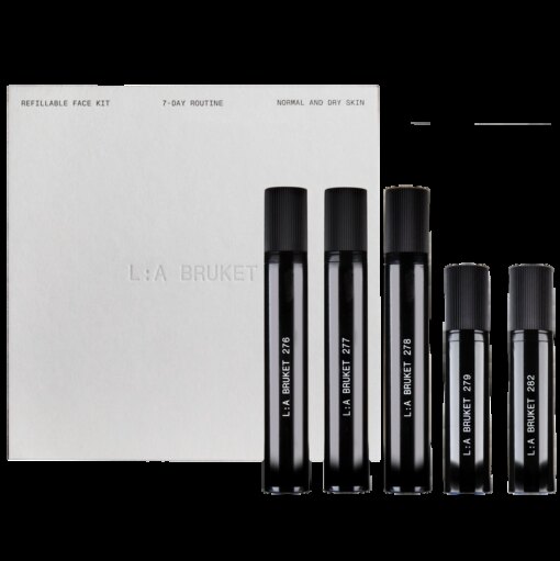 shop L:A Bruket 290 Refillable Face Kit Normal/Dry Skin af LA Bruket - online shopping tilbud rabat hos shoppetur.dk