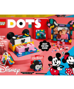 shop LEGO DOTS Mickey Mouse og Minnie Mouse skolestart-projektæske af lego - online shopping tilbud rabat hos shoppetur.dk