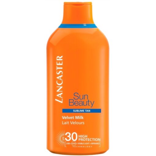 shop Lancaster Sun Beauty Velvet Milk SPF 30 - 400 ml af Lancaster - online shopping tilbud rabat hos shoppetur.dk