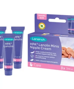 shop Lansinoh HPA Lanolin Minis Nipple Cream 3x7 ml af Lansinoh - online shopping tilbud rabat hos shoppetur.dk