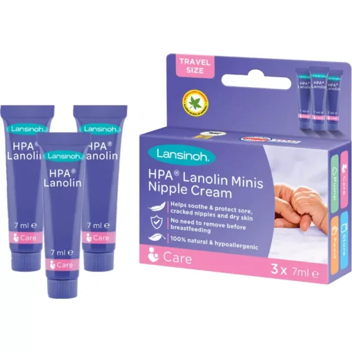 shop Lansinoh HPA Lanolin Minis Nipple Cream 3x7 ml af Lansinoh - online shopping tilbud rabat hos shoppetur.dk