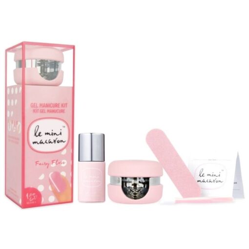 shop Le Mini Macaron Gel Manicure Kit - Fairy Floss af Le Mini Macaron - online shopping tilbud rabat hos shoppetur.dk