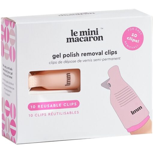 shop Le Mini Macaron Gel Polish Removal Clips af Le Mini Macaron - online shopping tilbud rabat hos shoppetur.dk