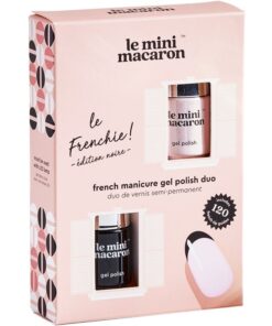 shop Le Mini Macaron Le Frenchie French Manicure Gel Polish Duo af Le Mini Macaron - online shopping tilbud rabat hos shoppetur.dk