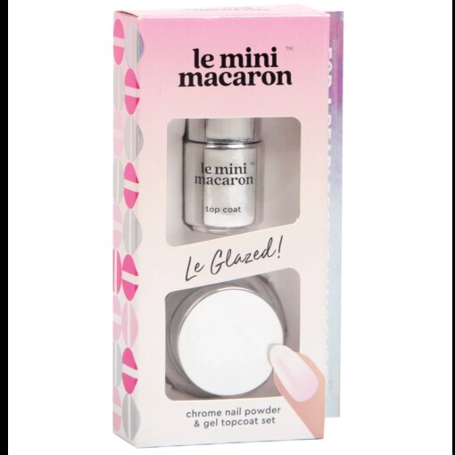 shop Le Mini Macaron Le Glazed Chrome Powder Set af Le Mini Macaron - online shopping tilbud rabat hos shoppetur.dk