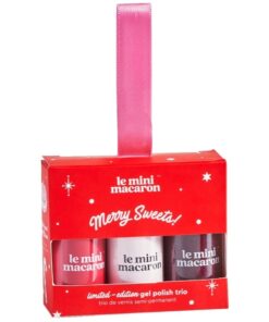 shop Le Mini Macaron Les Trio Merry Sweets (Limited Edition) af Le Mini Macaron - online shopping tilbud rabat hos shoppetur.dk