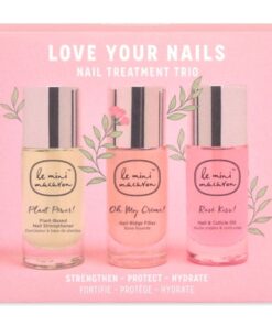 shop Le Mini Macaron Love Your Nails Treatment Trio af Le Mini Macaron - online shopping tilbud rabat hos shoppetur.dk