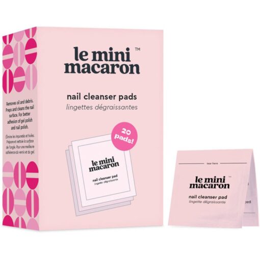 shop Le Mini Macaron Nail Cleanser Pads af Le Mini Macaron - online shopping tilbud rabat hos shoppetur.dk