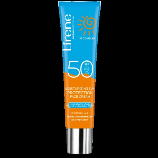 shop Lirene Moisturizing Sun Protection Face Cream SPF 50 - 40 ml af Lirene - online shopping tilbud rabat hos shoppetur.dk