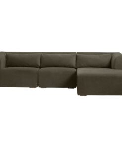 shop Living & more 3 pers. modulsofa med chaiselong - Karl - Grøn af living-og-more - online shopping tilbud rabat hos shoppetur.dk