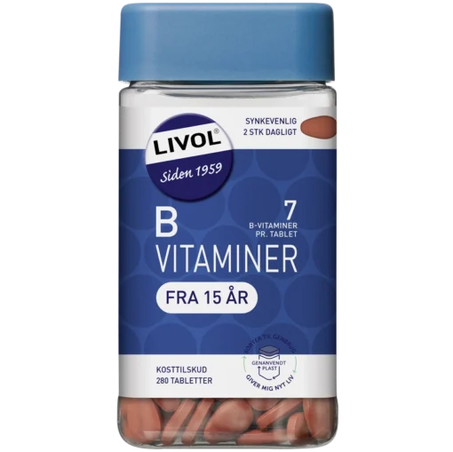 shop Livol B-vitamin 280 Pieces af Livol - online shopping tilbud rabat hos shoppetur.dk