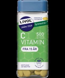 shop Livol C-vitamin 230 Pieces af Livol - online shopping tilbud rabat hos shoppetur.dk