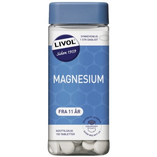 shop Livol Magnesium 150 Pieces af Livol - online shopping tilbud rabat hos shoppetur.dk