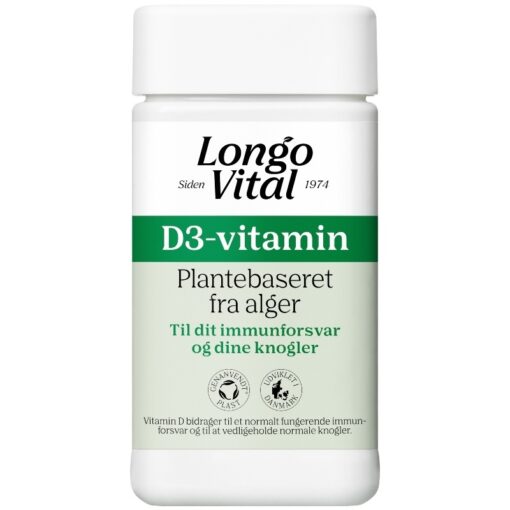 shop LongoVital D3-vitamin 180 Pieces af LongoVital - online shopping tilbud rabat hos shoppetur.dk