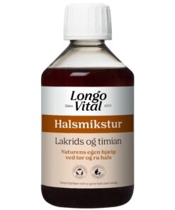 shop LongoVital Halsmikstur 250 ml af LongoVital - online shopping tilbud rabat hos shoppetur.dk