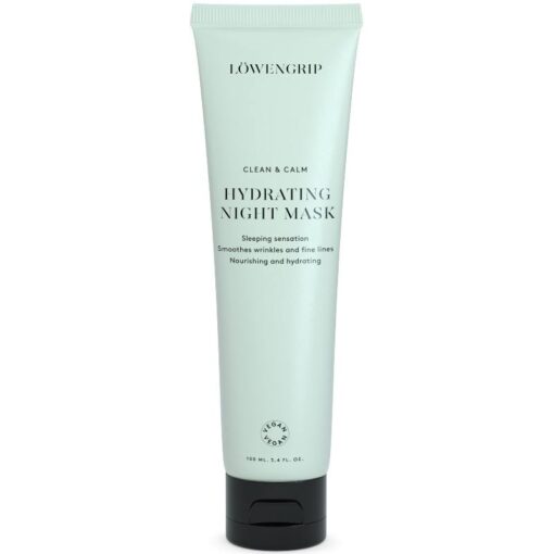 shop Lowengrip Clean & Calm Hydrating Night Mask 100 ml af Lowengrip - online shopping tilbud rabat hos shoppetur.dk