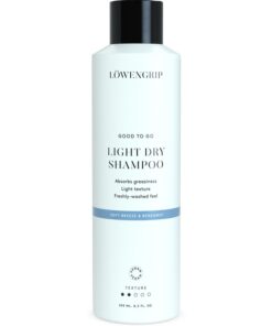 shop Lowengrip Good To Go Light Dry Shampoo 250 ml - Soft Breeze & Bergamot af Lowengrip - online shopping tilbud rabat hos shoppetur.dk