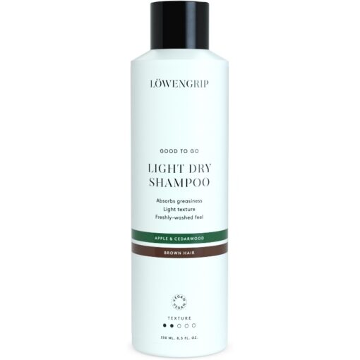 shop Lowengrip Good To Go Light Dry Shampoo - Brown Hair 250 ml af Lowengrip - online shopping tilbud rabat hos shoppetur.dk