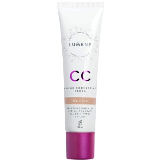 shop Lumene Color Correcting CC Cream SPF 20 30 ml - Medium af Lumene - online shopping tilbud rabat hos shoppetur.dk