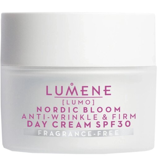 shop Lumene Nordic Bloom Anti-wrinkle & Firm Day Moisturizer SPF 30 Fragrance Free af Lumene - online shopping tilbud rabat hos shoppetur.dk