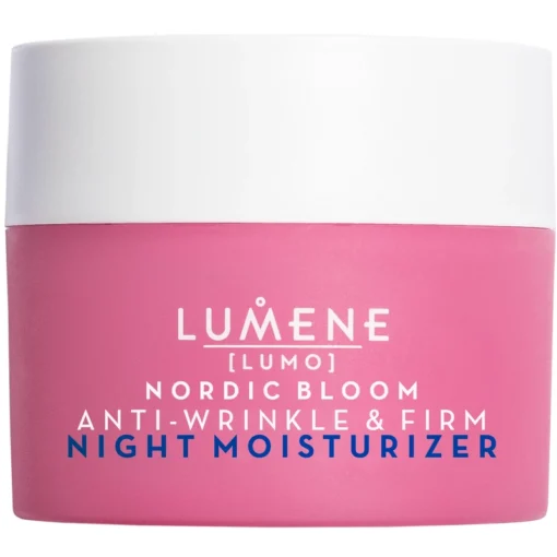 shop Lumene Nordic Bloom Anti-wrinkle & Firm Night Moisturizer 50 ml af Lumene - online shopping tilbud rabat hos shoppetur.dk