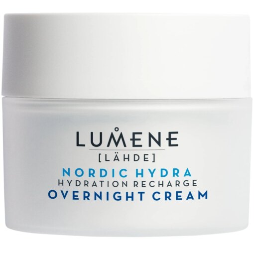 shop Lumene Nordic-Hydra Hydration Recharge Overnight Cream 50 ml af Lumene - online shopping tilbud rabat hos shoppetur.dk