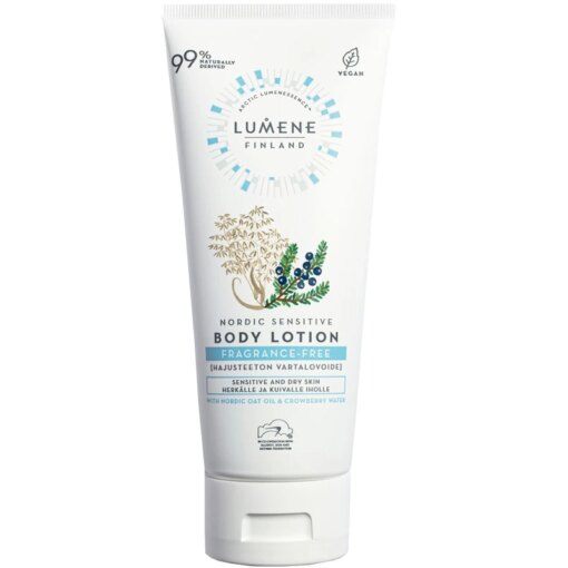 shop Lumene Nordic Sensitive Nordic Sensitive Fragrance-Free Rich Body Lotion 200 ml af Lumene - online shopping tilbud rabat hos shoppetur.dk