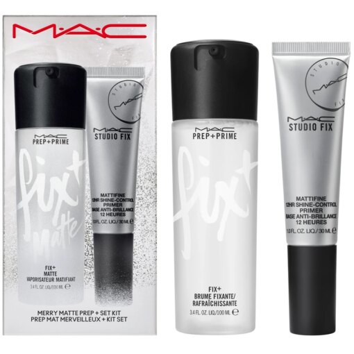 shop MAC Merry Matte Prep+ Gift Set (Limited Edition) af MAC Cosmetics - online shopping tilbud rabat hos shoppetur.dk