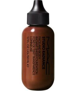 shop MAC Studio Radiance Face And Body Radiant Sheer Foundation 50 ml - N8 af MAC Cosmetics - online shopping tilbud rabat hos shoppetur.dk