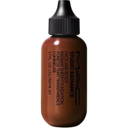 shop MAC Studio Radiance Face And Body Radiant Sheer Foundation 50 ml - N8 af MAC Cosmetics - online shopping tilbud rabat hos shoppetur.dk