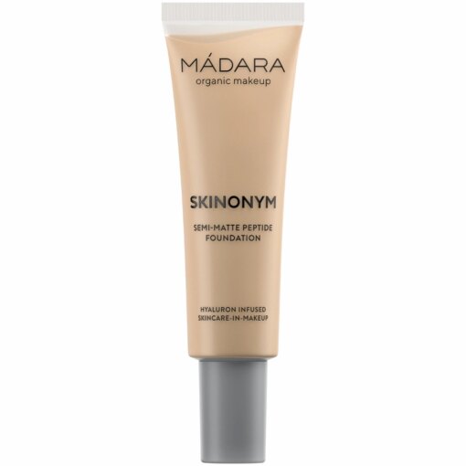 shop MADARA SKINONYM Semi-Matte Peptide Foundation 30 ml - 35 True Beige af MADARA - online shopping tilbud rabat hos shoppetur.dk