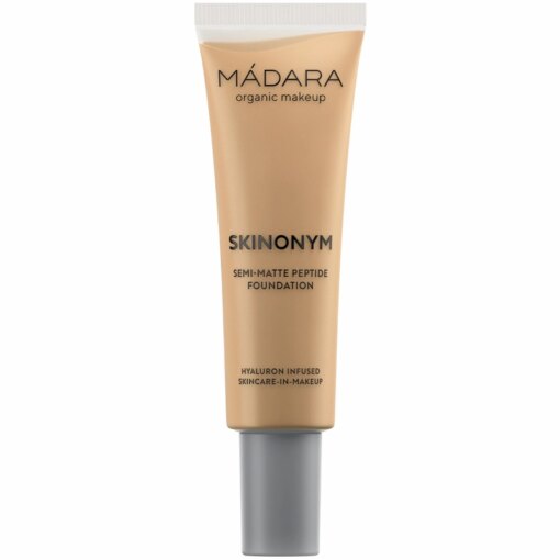 shop MADARA SKINONYM Semi-Matte Peptide Foundation 30 ml - 50 Golden Sand af MADARA - online shopping tilbud rabat hos shoppetur.dk