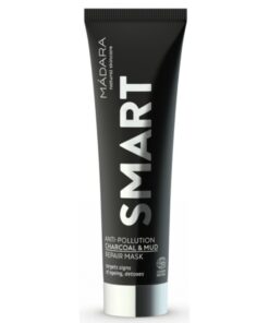 shop MADARA Smart Anti-Pollution Charcoal & Mud Mask 60 ml (U) af MADARA - online shopping tilbud rabat hos shoppetur.dk