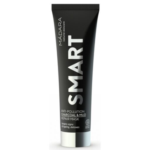 shop MADARA Smart Anti-Pollution Charcoal & Mud Mask 60 ml (U) af MADARA - online shopping tilbud rabat hos shoppetur.dk