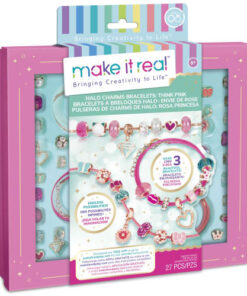 shop Make It Real DIY smykker - Halo Charms Bracelets - Think pink af make-it-real - online shopping tilbud rabat hos shoppetur.dk