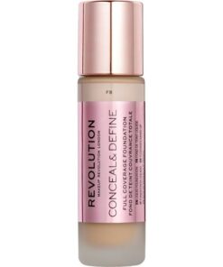 shop Makeup Revolution Conceal & Define Foundation 23 ml - F8 (U) af Makeup Revolution - online shopping tilbud rabat hos shoppetur.dk