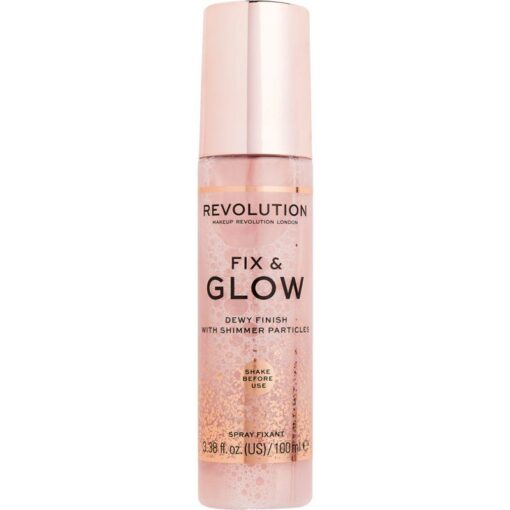 shop Makeup Revolution Fix & Glow Setting Spray 100 ml af Makeup Revolution - online shopping tilbud rabat hos shoppetur.dk