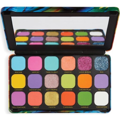 shop Makeup Revolution Forever Flawless Palette - Bird of Paradise af Makeup Revolution - online shopping tilbud rabat hos shoppetur.dk