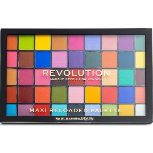 shop Makeup Revolution Maxi Reloaded Palette - Monster Mattes af Makeup Revolution - online shopping tilbud rabat hos shoppetur.dk