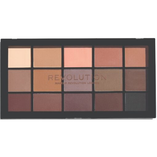 shop Makeup Revolution Re-Loaded Palette - Basic Mattes af Makeup Revolution - online shopping tilbud rabat hos shoppetur.dk