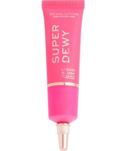 shop Makeup Revolution Superdewy Liquid Blush 15 ml - You Had Me at First Blush af Makeup Revolution - online shopping tilbud rabat hos shoppetur.dk