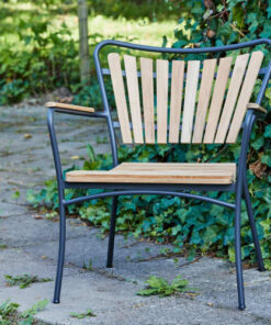 shop Mandalay Marguerit loungestol - Teak/antracit af mandalay - online shopping tilbud rabat hos shoppetur.dk