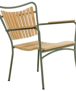 shop Mandalay Marguerit loungestol - Teak/grøn af mandalay - online shopping tilbud rabat hos shoppetur.dk