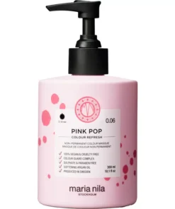 shop Maria Nila Colour Refresh 300 ml - 0.06 Pink Pop af Maria Nila - online shopping tilbud rabat hos shoppetur.dk