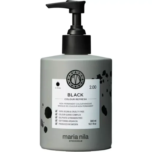 shop Maria Nila Colour Refresh 300 ml - 2.00 Black af Maria Nila - online shopping tilbud rabat hos shoppetur.dk