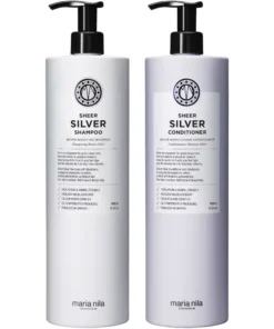 shop Maria Nila Sheer Silver Set 1000 + 1000 ml af Maria Nila - online shopping tilbud rabat hos shoppetur.dk