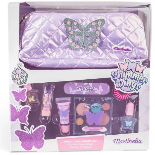 shop Martinelia Shimmer Wings Pencil Case & Beauty Set af Martinelia - online shopping tilbud rabat hos shoppetur.dk