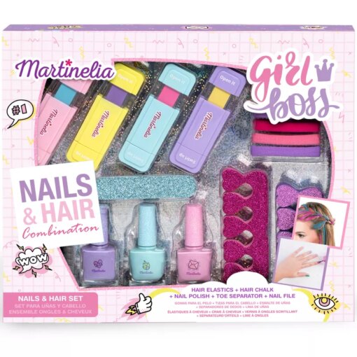 shop Martinelia Super Girl Hair & Nail Set af Martinelia - online shopping tilbud rabat hos shoppetur.dk